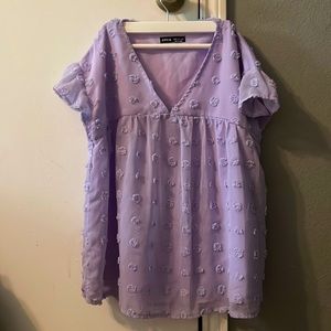 cute ruffle shirt with flowers